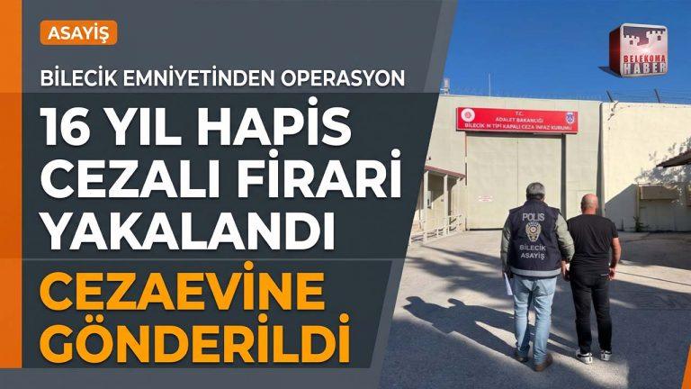 Bilecik’te 16 Yıl Hapis Cezası Bulunan Dolandırıcı Yakalandı