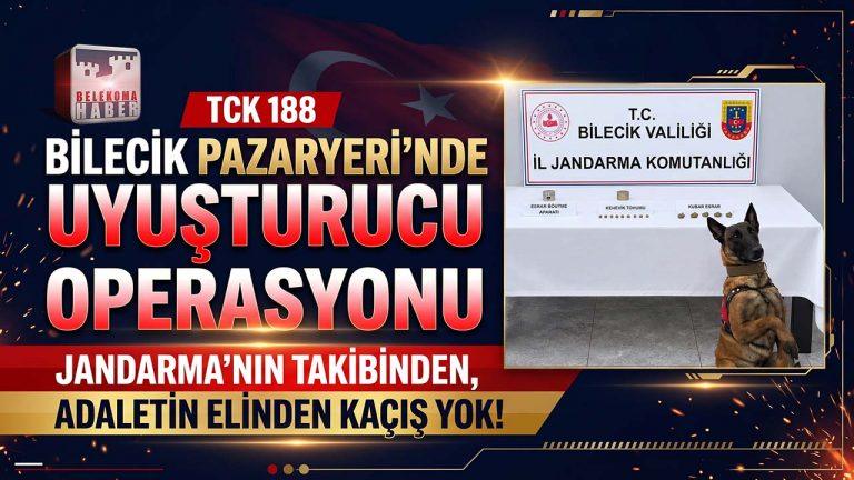 Bilecik Pazaryeri’nde Jandarmadan Uyuşturucu Operasyonu: Demirköy’de İkamete Baskın